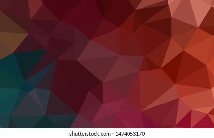 Geometric design. Colorful gradient mosaic background. Geometric triangle, mosaic, abstract background. Mosaic, color background. Mosaic texture. The effect of stained glass. EPS 10 Vector