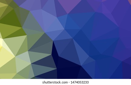 Geometric design. Colorful gradient mosaic background. Geometric triangle, mosaic, abstract background. Mosaic, color background. Mosaic texture. The effect of stained glass. EPS 10 Vector