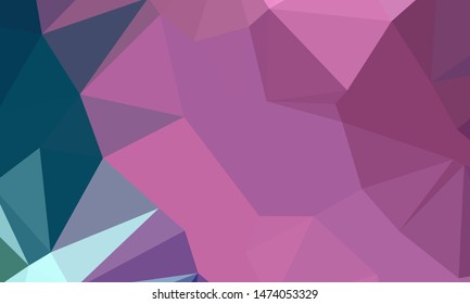 Geometric design. Colorful gradient mosaic background. Geometric triangle, mosaic, abstract background. Mosaic, color background. Mosaic texture. The effect of stained glass. EPS 10 Vector