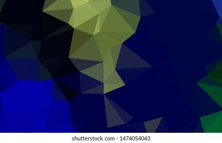 Geometric design. Colorful gradient mosaic background. Geometric triangle, mosaic, abstract background. Mosaic, color background. Mosaic texture. The effect of stained glass. EPS 10 Vector