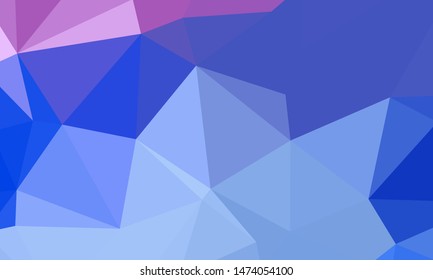 Geometric design. Colorful gradient mosaic background. Geometric triangle, mosaic, abstract background. Mosaic, color background. Mosaic texture. The effect of stained glass. EPS 10 Vector