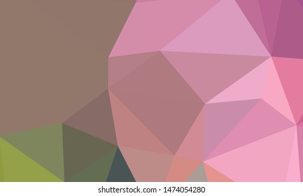 Geometric design. Colorful gradient mosaic background. Geometric triangle, mosaic, abstract background. Mosaic, color background. Mosaic texture. The effect of stained glass. EPS 10 Vector