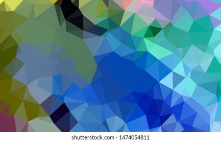 Geometric design. Colorful gradient mosaic background. Geometric triangle, mosaic, abstract background. Mosaic, color background. Mosaic texture. The effect of stained glass. EPS 10 Vector