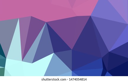 Geometric design. Colorful gradient mosaic background. Geometric triangle, mosaic, abstract background. Mosaic, color background. Mosaic texture. The effect of stained glass. EPS 10 Vector