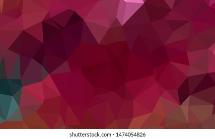 Geometric design. Colorful gradient mosaic background. Geometric triangle, mosaic, abstract background. Mosaic, color background. Mosaic texture. The effect of stained glass. EPS 10 Vector