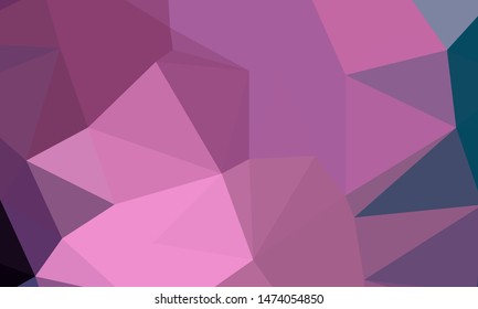 Geometric design. Colorful gradient mosaic background. Geometric triangle, mosaic, abstract background. Mosaic, color background. Mosaic texture. The effect of stained glass. EPS 10 Vector