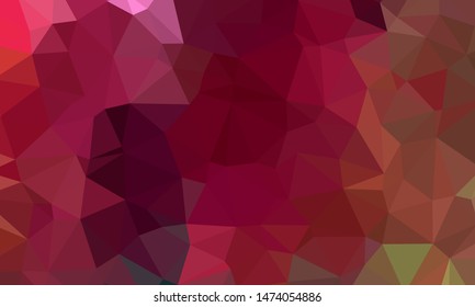 Geometric design. Colorful gradient mosaic background. Geometric triangle, mosaic, abstract background. Mosaic, color background. Mosaic texture. The effect of stained glass. EPS 10 Vector