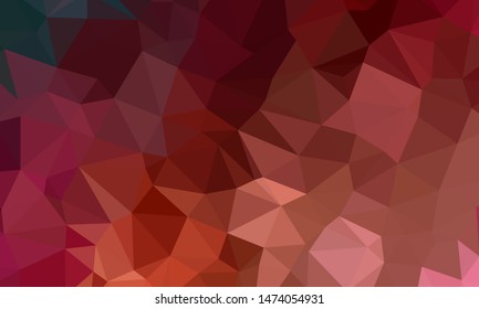 Geometric design. Colorful gradient mosaic background. Geometric triangle, mosaic, abstract background. Mosaic, color background. Mosaic texture. The effect of stained glass. EPS 10 Vector