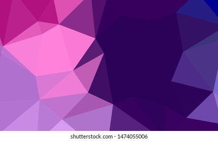 Geometric design. Colorful gradient mosaic background. Geometric triangle, mosaic, abstract background. Mosaic, color background. Mosaic texture. The effect of stained glass. EPS 10 Vector