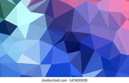 Geometric design. Colorful gradient mosaic background. Geometric triangle, mosaic, abstract background. Mosaic, color background. Mosaic texture. The effect of stained glass. EPS 10 Vector
