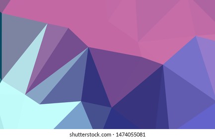 Geometric design. Colorful gradient mosaic background. Geometric triangle, mosaic, abstract background. Mosaic, color background. Mosaic texture. The effect of stained glass. EPS 10 Vector