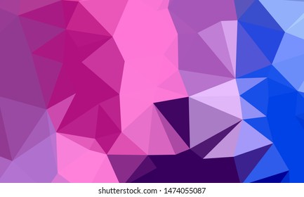 Geometric design. Colorful gradient mosaic background. Geometric triangle, mosaic, abstract background. Mosaic, color background. Mosaic texture. The effect of stained glass. EPS 10 Vector
