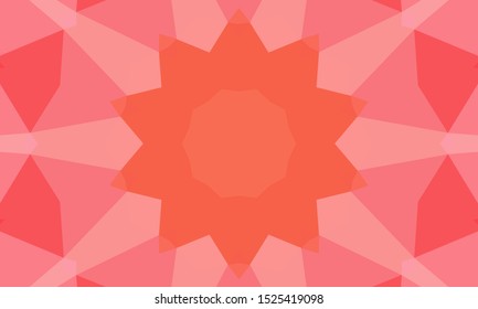 Geometric design. Colorful gradient mosaic. Geometric triangle, abstract background. Mosaic, color background. The effect of stained glass. EPS 10 Vector