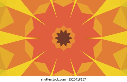 Geometric design. Colorful gradient mosaic. Geometric triangle, abstract background. Mosaic, color background. The effect of stained glass. EPS 10 Vector