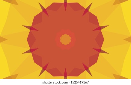 Geometric design. Colorful gradient mosaic. Geometric triangle, abstract background. Mosaic, color background. The effect of stained glass. EPS 10 Vector