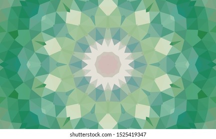 Geometric design. Colorful gradient mosaic. Geometric triangle, abstract background. Mosaic, color background. The effect of stained glass. EPS 10 Vector