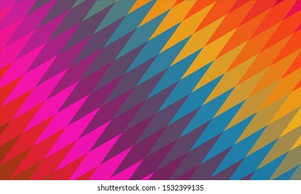 Geometric design. Colorful gradient mosaic background. Geometric triangle, mosaic, abstract background. Mosaic, color background. Mosaic texture. The effect of stained glass. EPS 10 Vector