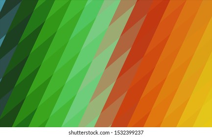 Geometric design. Colorful gradient mosaic background. Geometric triangle, mosaic, abstract background. Mosaic, color background. Mosaic texture. The effect of stained glass. EPS 10 Vector