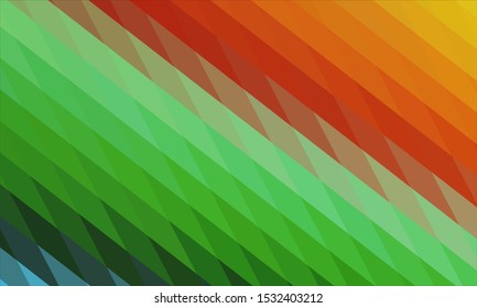 Geometric design. Colorful gradient mosaic background. Geometric triangle, mosaic, abstract background. Mosaic, color background. Mosaic texture. The effect of stained glass. EPS 10 Vector