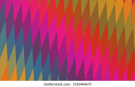 Geometric design. Colorful gradient mosaic background. Geometric triangle, mosaic, abstract background. Mosaic, color background. Mosaic texture. The effect of stained glass. EPS 10 Vector