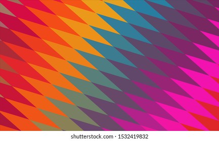 Geometric design. Colorful gradient mosaic background. Geometric triangle, mosaic, abstract background. Mosaic, color background. Mosaic texture. The effect of stained glass. EPS 10 Vector