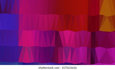 Geometric design. Colorful gradient mosaic background. Geometric triangle, mosaic, abstract background. Mosaic, color background. Mosaic texture. The effect of stained glass. EPS 10 Vector