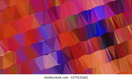 Geometric design. Colorful gradient mosaic background. Geometric triangle, mosaic, abstract background. Mosaic, color background. Mosaic texture. The effect of stained glass. EPS 10 Vector