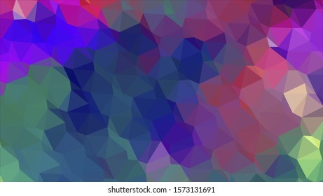 Geometric design. Colorful gradient mosaic background. Geometric triangle, mosaic, abstract background. Mosaic, color background. Mosaic texture. The effect of stained glass. EPS 10 Vector