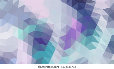 Geometric design. Colorful gradient mosaic background. Geometric triangle, mosaic, abstract background. Mosaic, color background. Mosaic texture. The effect of stained glass. EPS 10 Vector