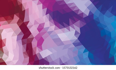 Geometric design. Colorful gradient mosaic background. Geometric triangle, mosaic, abstract background. Mosaic, color background. Mosaic texture. The effect of stained glass. EPS 10 Vector