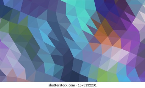 Geometric design. Colorful gradient mosaic background. Geometric triangle, mosaic, abstract background. Mosaic, color background. Mosaic texture. The effect of stained glass. EPS 10 Vector