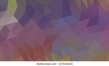 Geometric design. Colorful gradient mosaic background. Geometric triangle, mosaic, abstract background. Mosaic, color background. Mosaic texture. The effect of stained glass. EPS 10 Vector