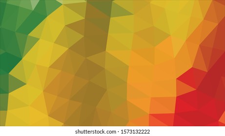 Geometric design. Colorful gradient mosaic background. Geometric triangle, mosaic, abstract background. Mosaic, color background. Mosaic texture. The effect of stained glass. EPS 10 Vector