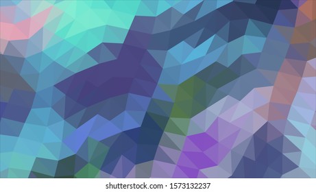 Geometric design. Colorful gradient mosaic background. Geometric triangle, mosaic, abstract background. Mosaic, color background. Mosaic texture. The effect of stained glass. EPS 10 Vector