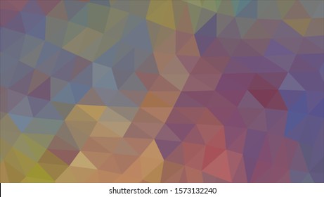 Geometric design. Colorful gradient mosaic background. Geometric triangle, mosaic, abstract background. Mosaic, color background. Mosaic texture. The effect of stained glass. EPS 10 Vector