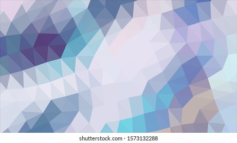 Geometric design. Colorful gradient mosaic background. Geometric triangle, mosaic, abstract background. Mosaic, color background. Mosaic texture. The effect of stained glass. EPS 10 Vector