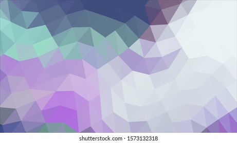 Geometric design. Colorful gradient mosaic background. Geometric triangle, mosaic, abstract background. Mosaic, color background. Mosaic texture. The effect of stained glass. EPS 10 Vector