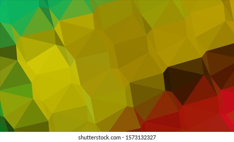 Geometric design. Colorful gradient mosaic background. Geometric triangle, mosaic, abstract background. Mosaic, color background. Mosaic texture. The effect of stained glass. EPS 10 Vector