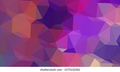 Geometric design. Colorful gradient mosaic background. Geometric triangle, mosaic, abstract background. Mosaic, color background. Mosaic texture. The effect of stained glass. EPS 10 Vector