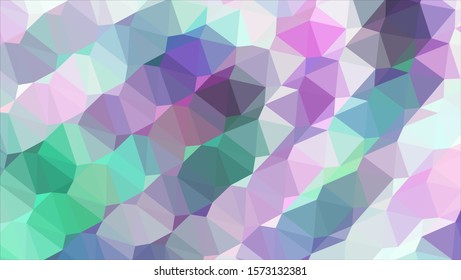 Geometric design. Colorful gradient mosaic background. Geometric triangle, mosaic, abstract background. Mosaic, color background. Mosaic texture. The effect of stained glass. EPS 10 Vector