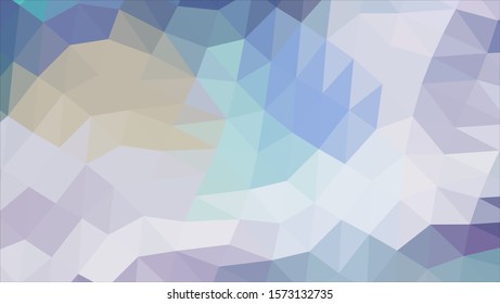 Geometric design. Colorful gradient mosaic background. Geometric triangle, mosaic, abstract background. Mosaic, color background. Mosaic texture. The effect of stained glass. EPS 10 Vector