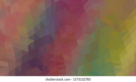 Geometric design. Colorful gradient mosaic background. Geometric triangle, mosaic, abstract background. Mosaic, color background. Mosaic texture. The effect of stained glass. EPS 10 Vector