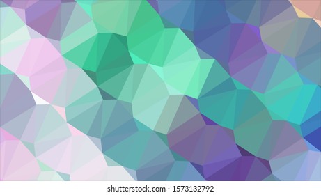 Geometric design. Colorful gradient mosaic background. Geometric triangle, mosaic, abstract background. Mosaic, color background. Mosaic texture. The effect of stained glass. EPS 10 Vector