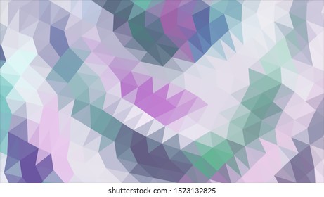 Geometric design. Colorful gradient mosaic background. Geometric triangle, mosaic, abstract background. Mosaic, color background. Mosaic texture. The effect of stained glass. EPS 10 Vector