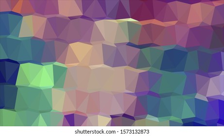 Geometric design. Colorful gradient mosaic background. Geometric triangle, mosaic, abstract background. Mosaic, color background. Mosaic texture. The effect of stained glass. EPS 10 Vector