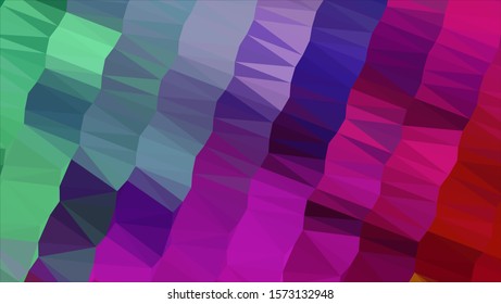 Geometric design. Colorful gradient mosaic background. Geometric triangle, mosaic, abstract background. Mosaic, color background. Mosaic texture. The effect of stained glass. EPS 10 Vector