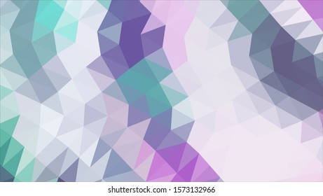 Geometric design. Colorful gradient mosaic background. Geometric triangle, mosaic, abstract background. Mosaic, color background. Mosaic texture. The effect of stained glass. EPS 10 Vector