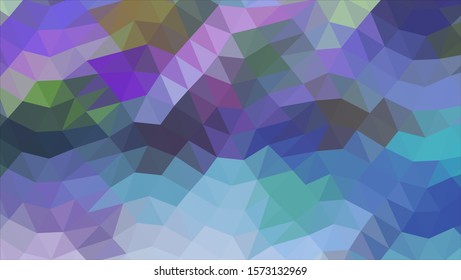 Geometric design. Colorful gradient mosaic background. Geometric triangle, mosaic, abstract background. Mosaic, color background. Mosaic texture. The effect of stained glass. EPS 10 Vector