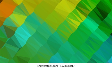 Geometric design. Colorful gradient mosaic background. Geometric triangle, mosaic, abstract background. Mosaic, color background. Mosaic texture. The effect of stained glass. EPS 10 Vector