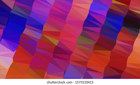 Geometric design. Colorful gradient mosaic background. Geometric triangle, mosaic, abstract background. Mosaic, color background. Mosaic texture. The effect of stained glass. EPS 10 Vector